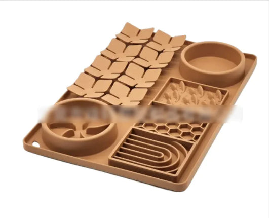 Pet Slow Feeder Bowl with Cup