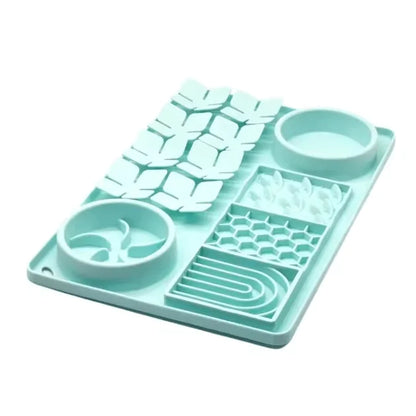 Pet Slow Feeder Bowl with Cup