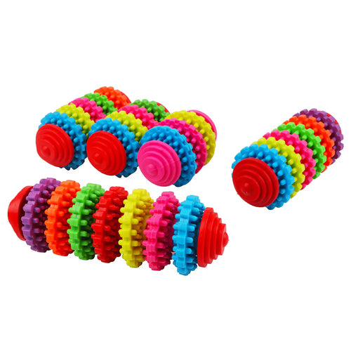 Colorful Ring Pet Toy for Dog Teething